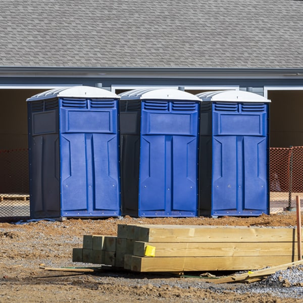 how do you dispose of waste after the portable toilets have been emptied in Foxfire NC